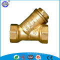 Alibaba popular brass Y water filter ball valve